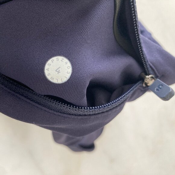 Lululemon Speed Up Tight Brushed Luxtreme leggings / pants / tights (Navy) 28" - Picture 8 of 10